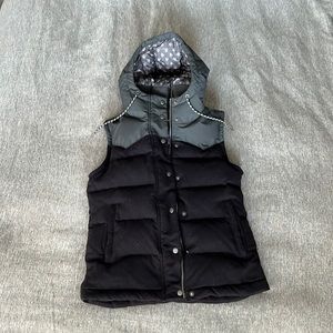 Patagonia Bivy Vest - Black/Grey, Size S